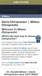 Mobile Screenshot of davischiropractor.net